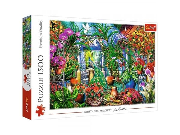 TREFL palapeli "Garden", 1500 det.