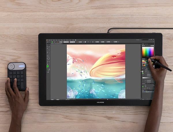 HUION KAMVAS PRO 24 4K GRAFISK TABLETTI