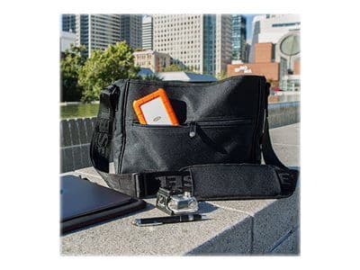 LaCie Rugged USB-C - Hårddisk - 4 TB - extern (bärbar) - USB 3.1 Gen 1 (USB-C stikforbindelse) - orange
