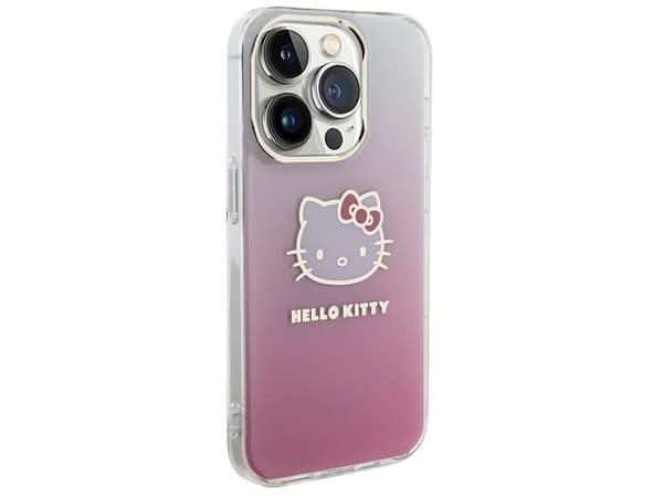 Sourcing Hello Kitty HKHCP13XHDGKEP iPhone 13 Pro Max 6.7" pink/pink hardcase IML Gradient Electrop Kitty Head