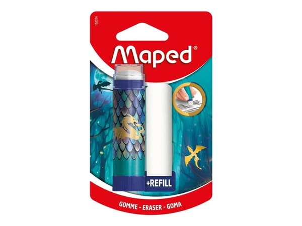 Maped Dragon - Radergummihållare - vit