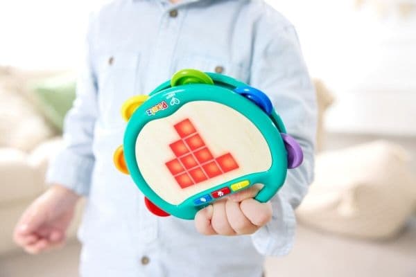 Hape Pixelz Shake & Tap Tambourine