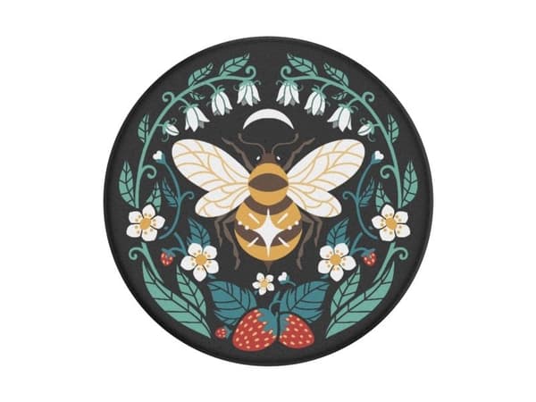 PopSockets 804149, Grepp, Svart, Multifärg, Varje varumärke, 1 styck