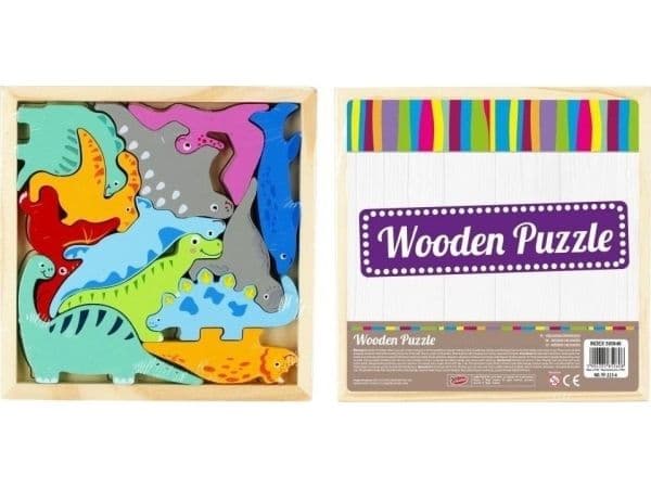 Mega Creative trepuslespill dinosaurer 12 deler