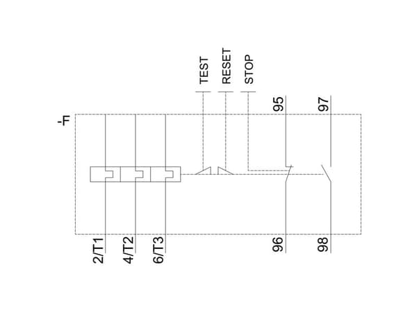 Termorelæ 1,8-2,5A, 3RU2126-1CB0