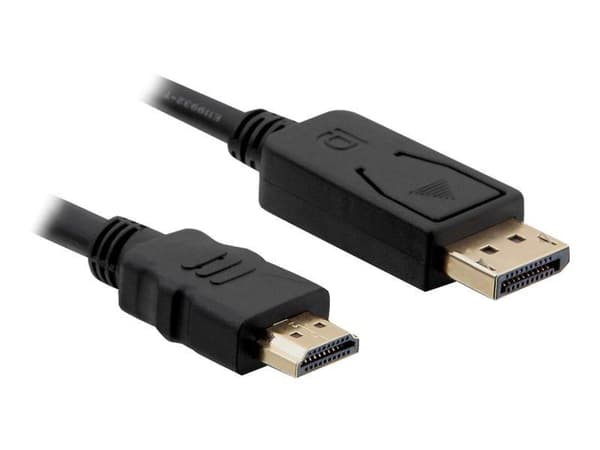 Delock - Adapterkabel - DisplayPort han til HDMI han - 3 m