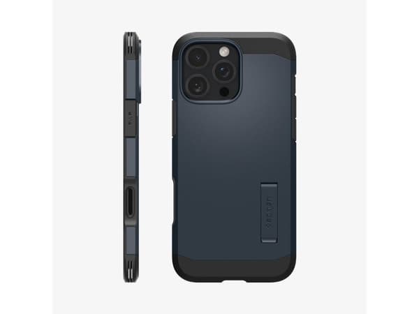 Spigen iPhone 16 Pro Max Case, Apple iPhone 16 Pro Max, Sort