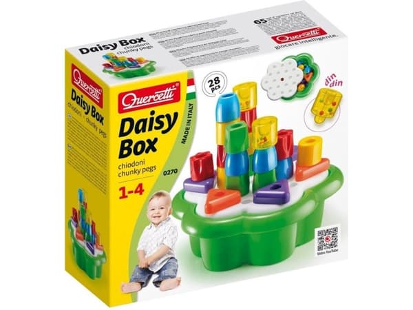 Quercetti Daisy box chunky pets pussel 28 delar