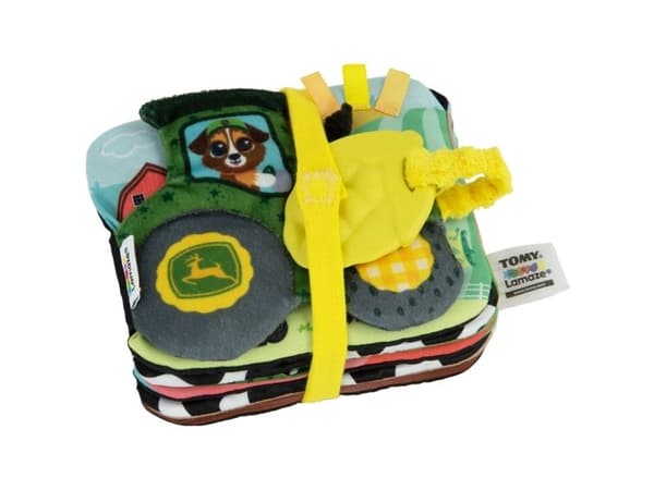 Lamaze John Deere Journey myk bok