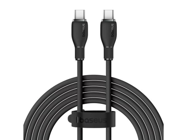 Baseus USB-C til USB-C-kabel 1,2 m svart (6932172650223)