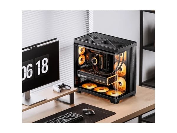 Jonsbo Midi-Tower ATX-chassi Härdat glas - sortera