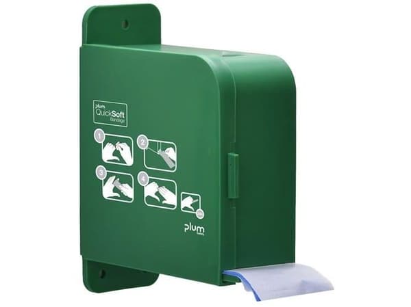 Dispenser 5555 QuickSoft + blå bandasje