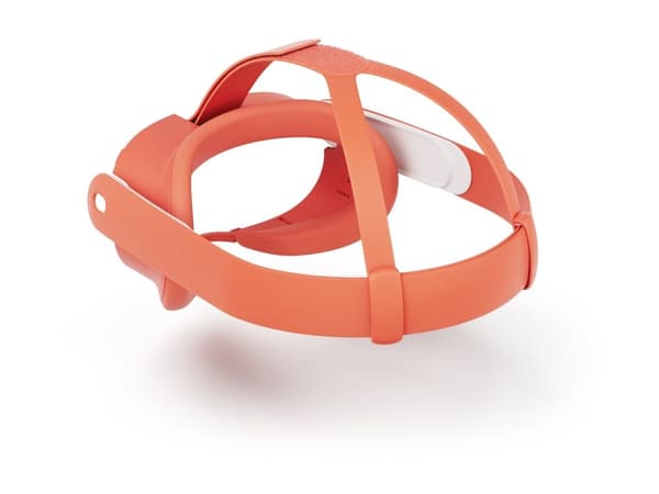 Meta Quest 3 ansiktsinterface & headstrap - Blood Orange
