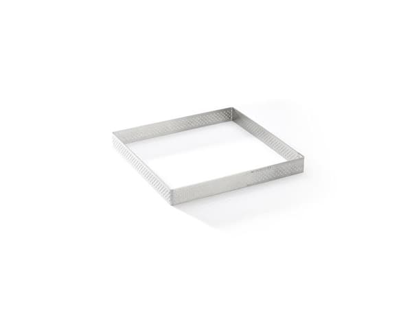 Perforert firkantet kant 17,5 cm