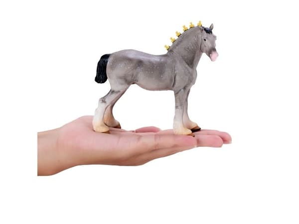 Shire Horse Dapple Grey