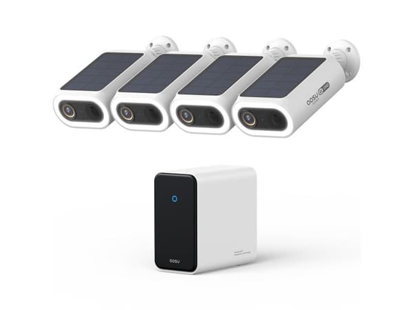 aosu 4K SolarCam P1 Max 4-kamera kit