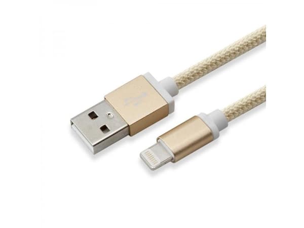 SBOX IPH7-G, Kulta, USB A, Lightning, 1,5 m, Uros, Uros