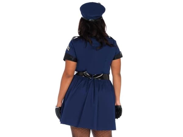 Flirty Cop-kostym Plus