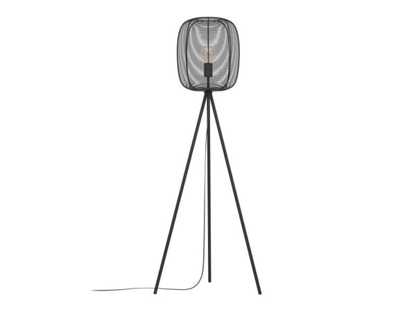 EGLO RINROE golvlampa E27 svart
