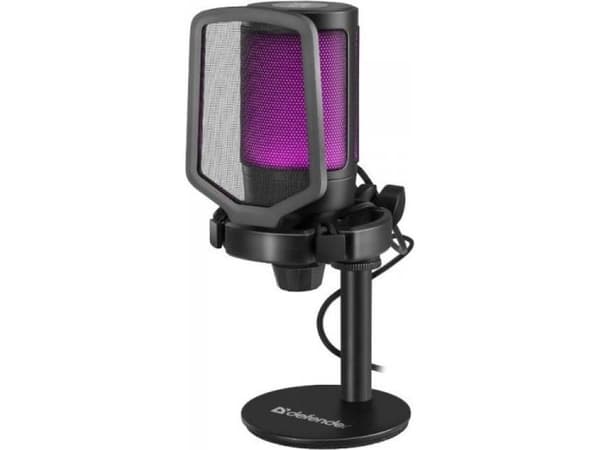 MIKROFON DEFENDER IMPULSE GMC 600 RGB STREAMING