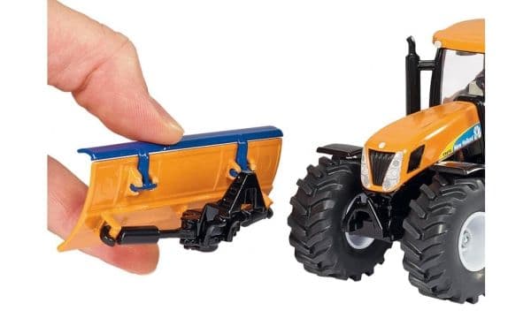 Siku 1:50 Traktor med plog og saltspreder
