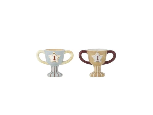 BLOOMINGVILLE MINI trofé äggkopp multicolor stengods