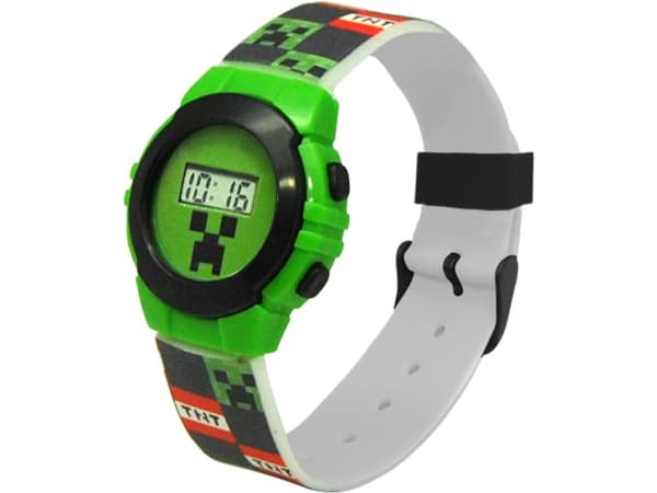 Minecraft digital armbandsur