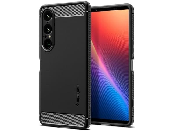 Spigen Rugged Armor Case for Sony Xperia 1 VII - Matte Black