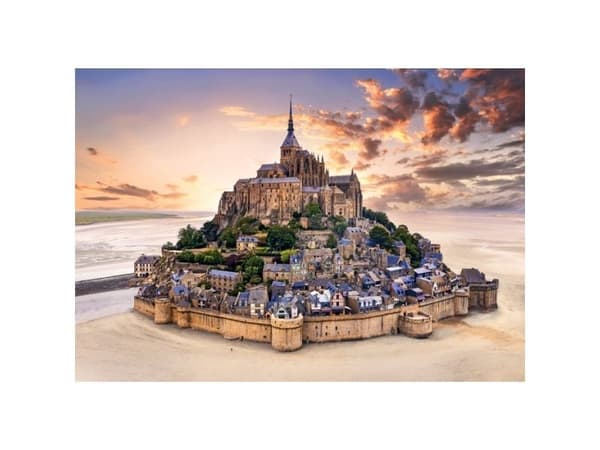 Pussel HQC The Mont Saint Michel Risin, 1500 bitar
