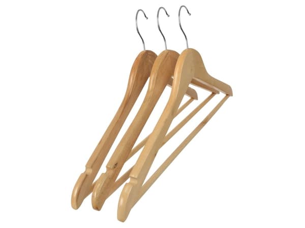 Home It väggkrokar i naturträ - 3-pack