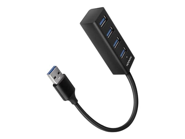AXAGON HUE-M1A - Hub - 4 x USB 3.2 Gen 1 - stasjonær