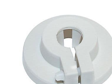 Plastroset Grå 3/4 - to-delt Ø 70mm