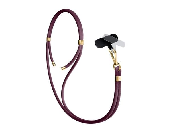 Telefonsnor - 3mk EasyClip Elite - Mulberry (gull)
