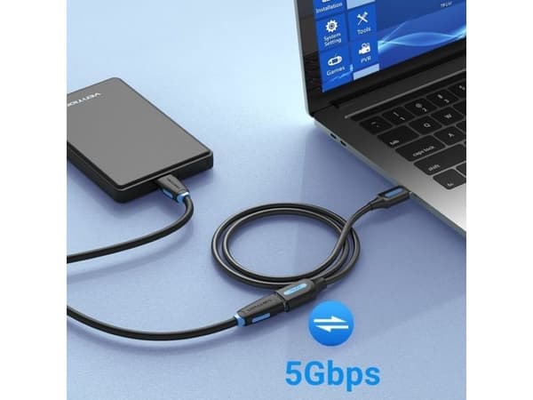 Vention 1 m USB 3.0-förlängningskabel