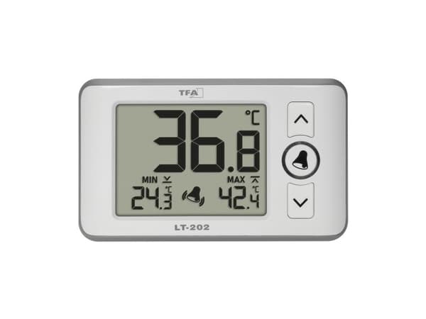 TFA Dostmann digitalt proftetermometer med kabelsensor LT 202 termometer hvit (30.1052.02) (30.1052.02)