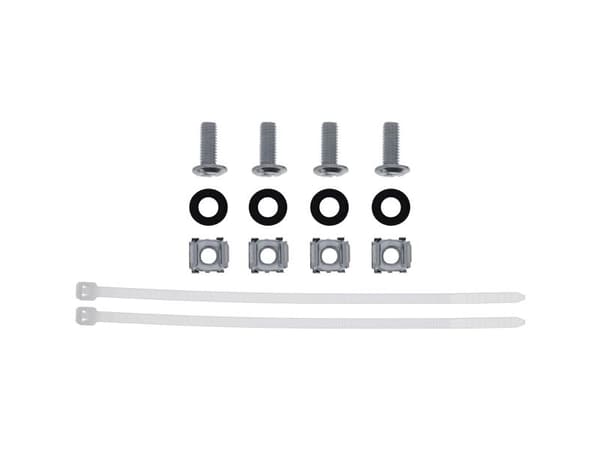 InLine 10" tomt panel 12-veis for Keystone-moduler 1U svart (10112A)
