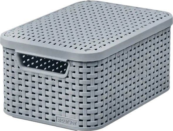 Curver korg/låda med lock 6 L