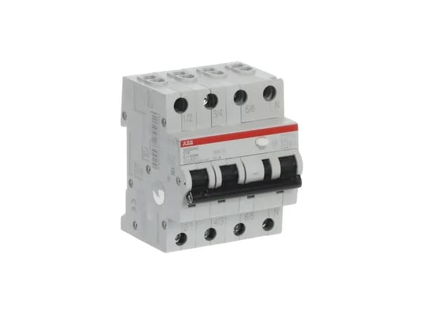 ABB DS203NC, Dvärgbrytare, Typ A, IP2X