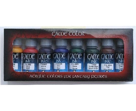Vallejo 72.296, Multi, Acryl maling, Væske, 17 ml, 8 stykker |