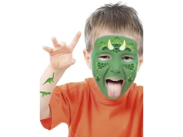 Dinosaurie makeup-mall