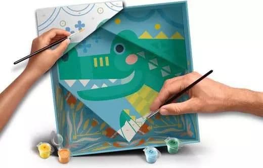 Ravensburger 25865, Gipsgjutnings-/målarkit för barn, 7 År
