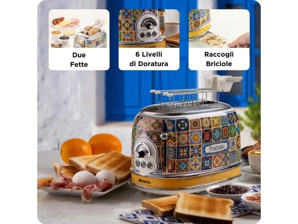 Ariete Ariete Toaster 2-Scheiben Positano