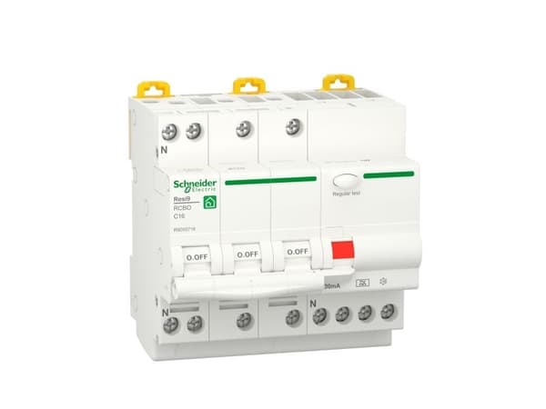 Kombiafbr RCBO 3PN 16A C 6kA 30mA A