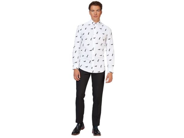 Juleskjorte Penguins