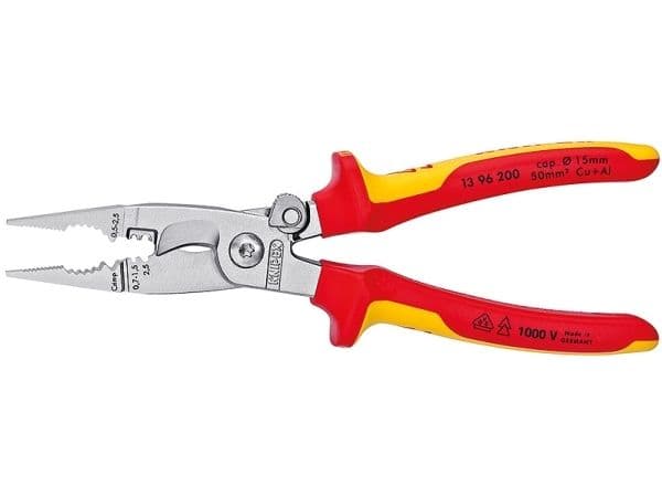 KNIPEX - Multifunction pliers - isolert - 200 mm
