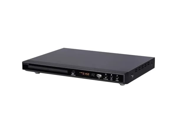 Denver DVH-1245 DVD-soitin Musta
