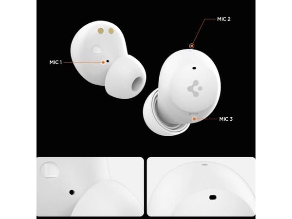 Spigen SA2401 ANC Pro Wireless Headphones - White