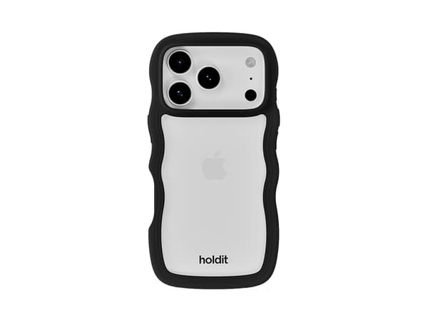 Holdit Wavy Case IP17 Pro Black/TRP