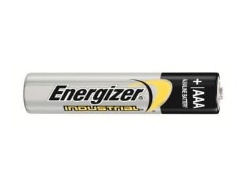 Batterier, Energizer® Industrial Alkaline, 1,5 V, AAA, 10 st/förpackning