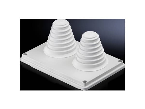 Rittal 9665.780, Administrasjonspanel, Hvit, 1 stykker, 380 g